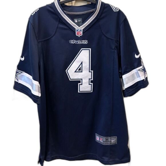 Dak Prescott Dallas Cowboys Nike ON FIELD NFL Jersey - Size Medium - Picture 1 of 8